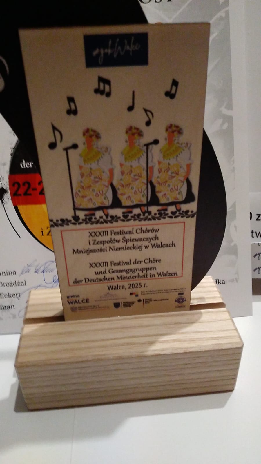 Srebrne Pasmo dla Zespołu Ligockie Wrzosy w XXXIII Festiwalu Chórów i Zespołów Mniejszości Niemieckiej w Walcach